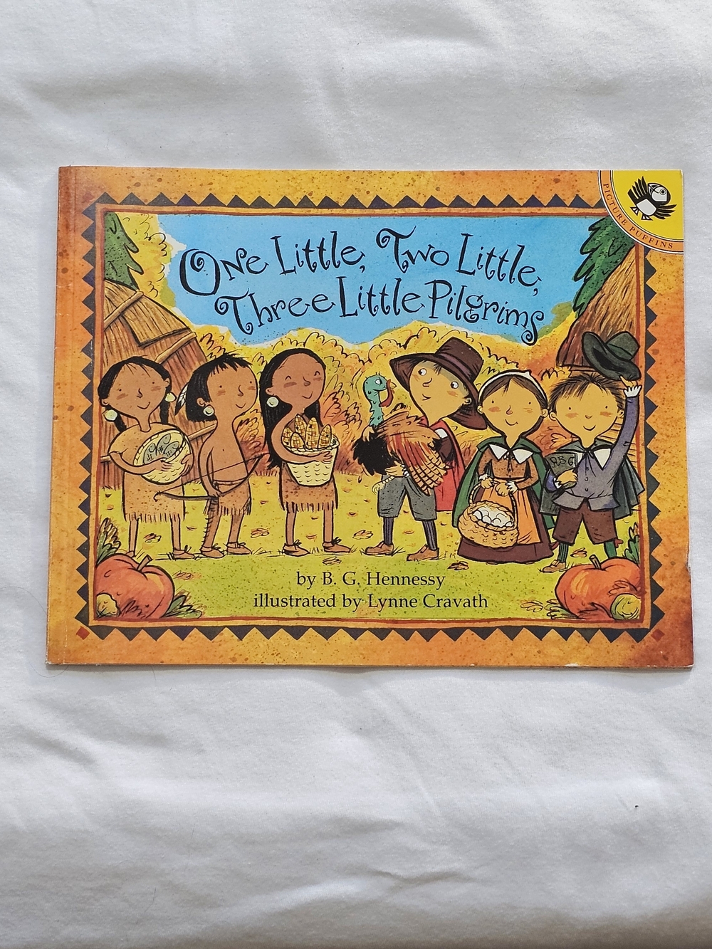 ​🦃 One Little, Two Little, Three Little Pilgrims Paperback by B. G. Hennessy